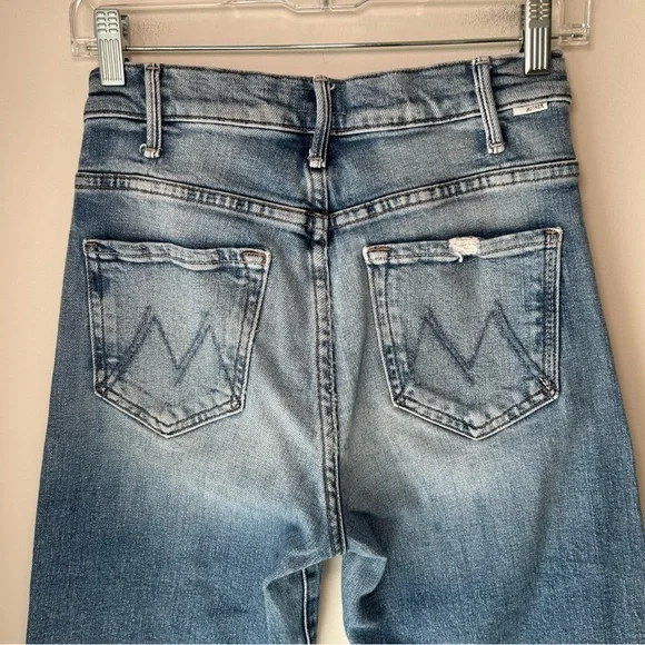 MOTHER The Hustler Roller Ankle Jeans in High On The Hog Size 26